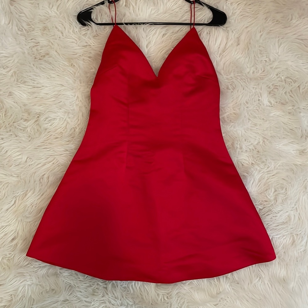 Red dress